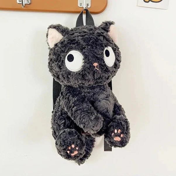 Adorable Jiji the Cat Plush Backpack for Cat Lovers!