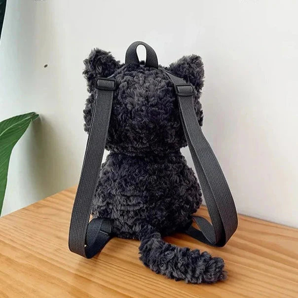 Adorable Jiji the Cat Plush Backpack for Cat Lovers!