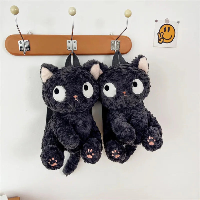 Adorable Jiji the Cat Plush Backpack for Cat Lovers!