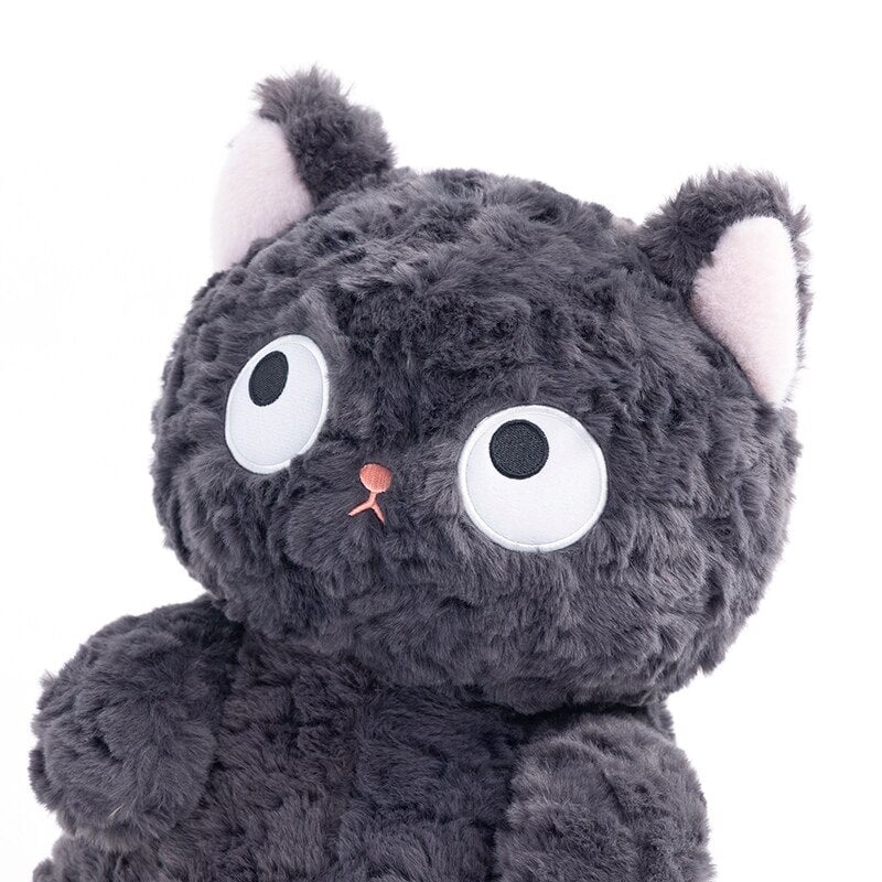 Adorable Jiji the Fluffy Black Cat Plushie | Limited Edition - Grab Yours Now!