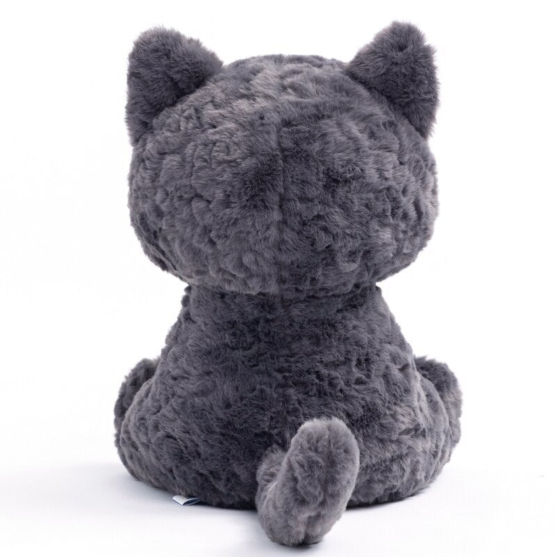 Adorable Jiji the Fluffy Black Cat Plush Toy | Act Fast - Limited Stock Available!