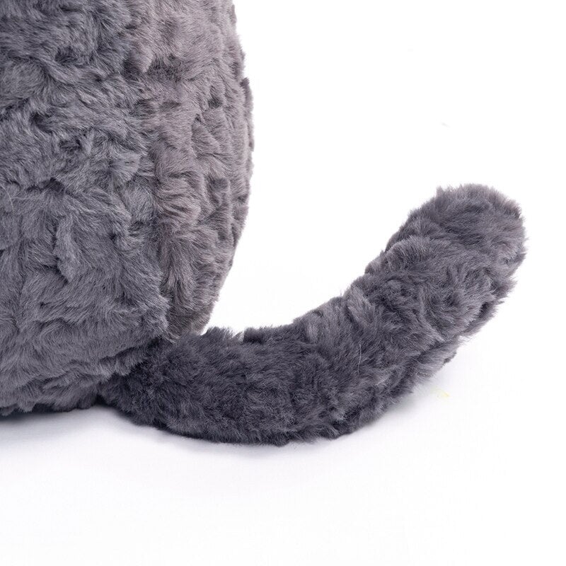 Adorable Jiji the Fluffy Black Cat Plush Toy | Act Fast - Limited Stock Available!