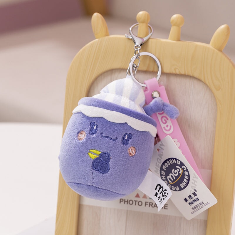 Deliciously Fun Juicy Fruity Bubble Tea Plushie Collection