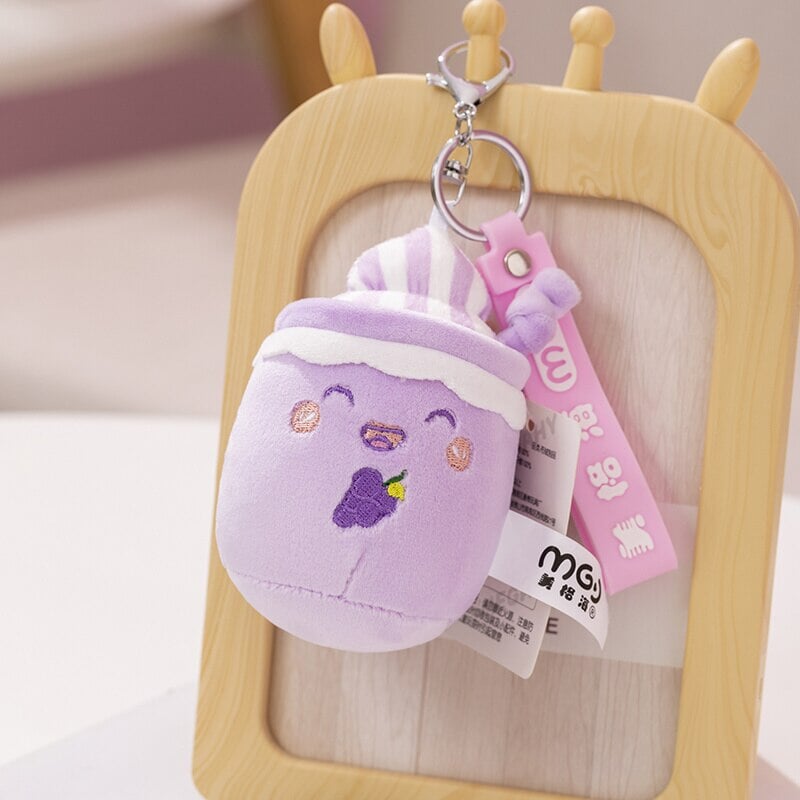 Deliciously Fun Juicy Fruity Bubble Tea Plushie Collection