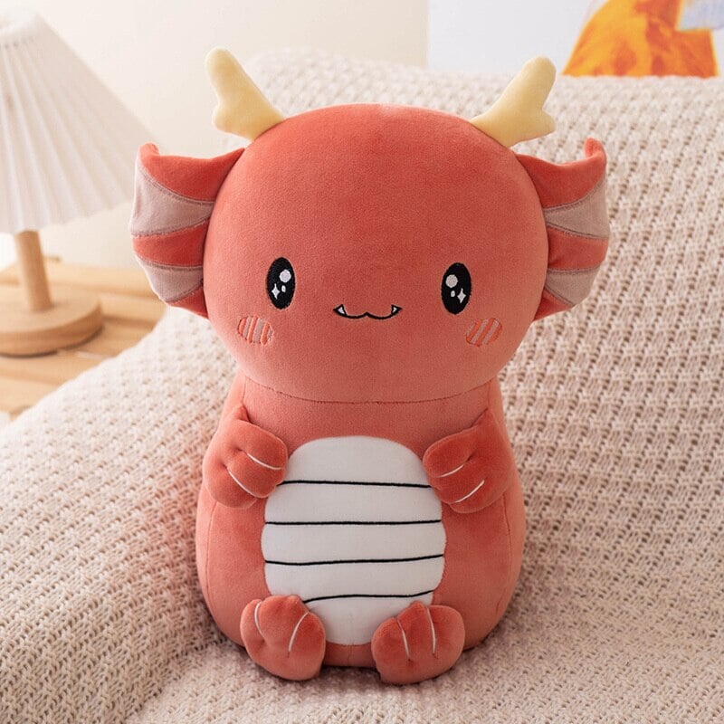 Adorable Kawaii Axolotl Dragon Stuffed Animal
