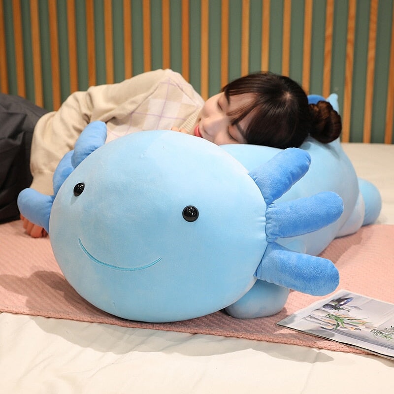Adorable Kawaii Axolotl Salamander Plush Family