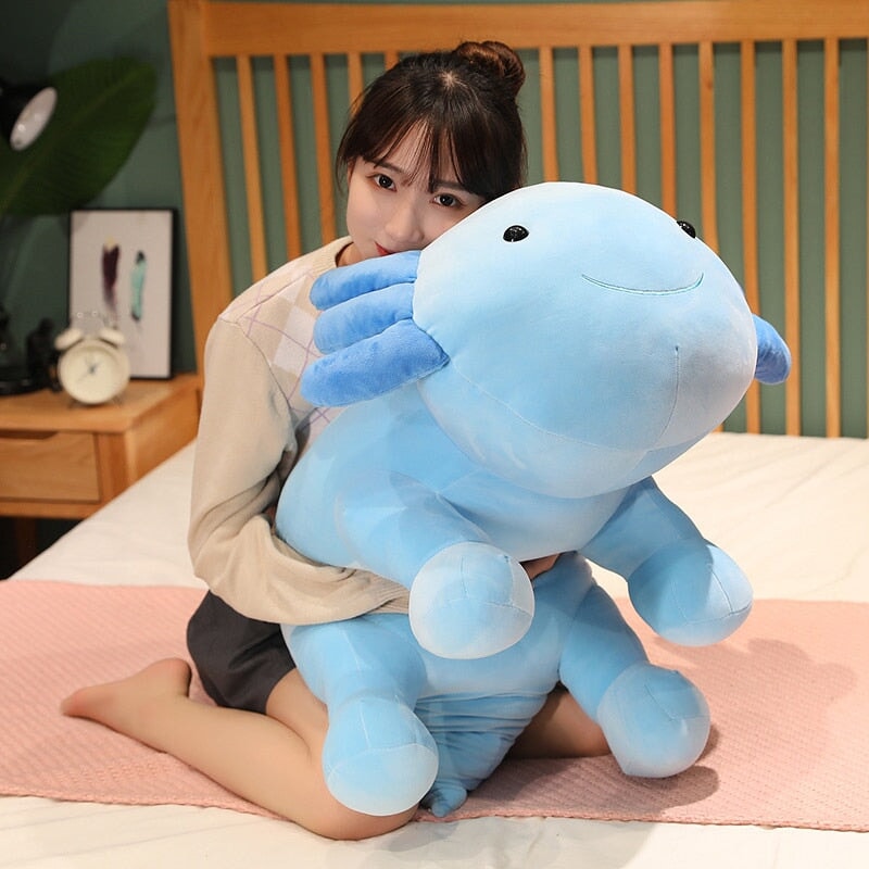 Adorable Kawaii Axolotl Salamander Plush Family