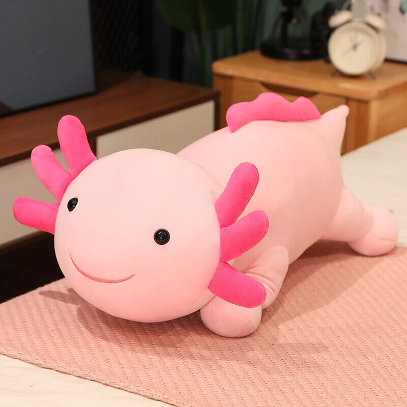 Adorable Kawaii Axolotl Salamander Plush Family