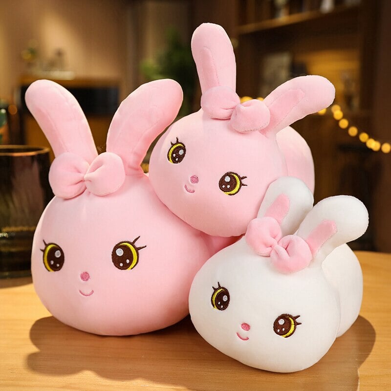 Adorable Kawaii Bunny Long Plush Pillow