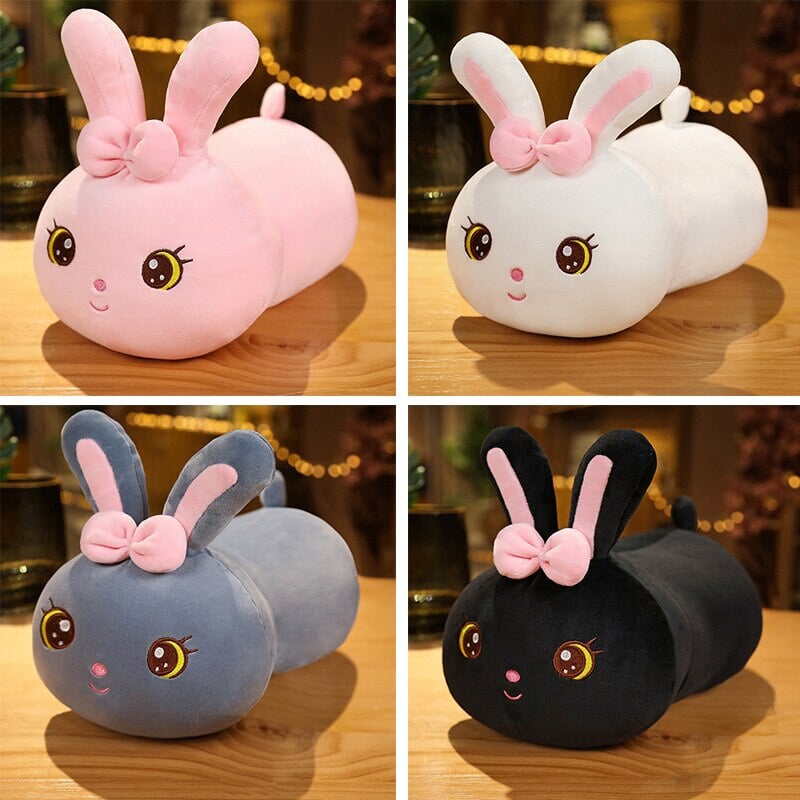 Adorable Kawaii Bunny Long Plush Pillow