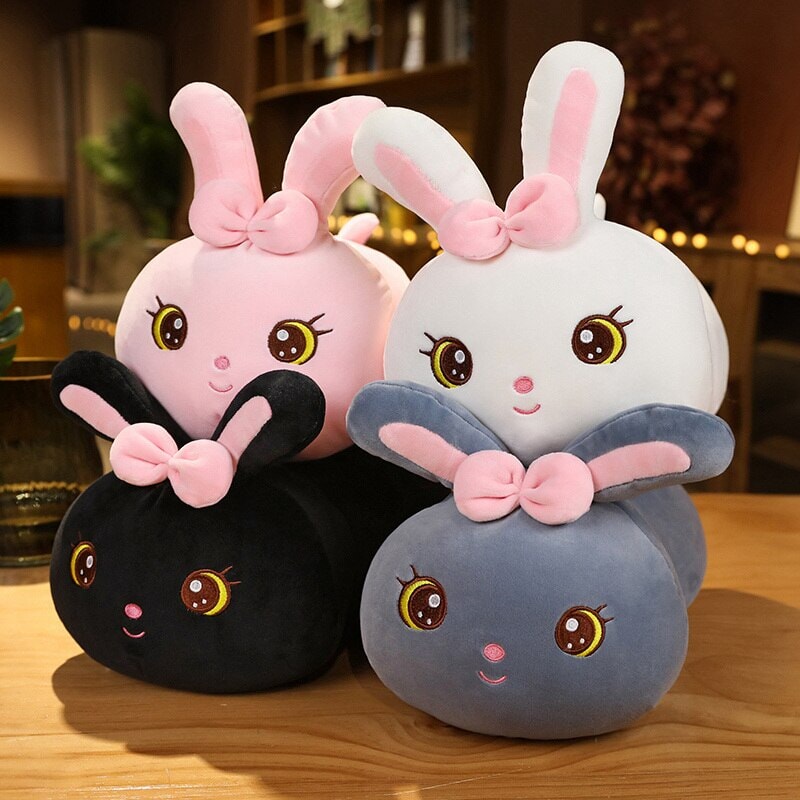 Adorable Kawaii Bunny Long Plush Pillow
