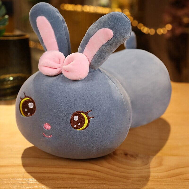 Adorable Kawaii Bunny Long Plush Pillow