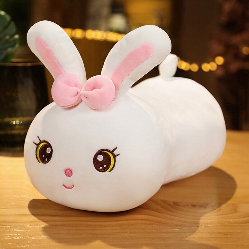 Adorable Kawaii Bunny Long Plush Pillow