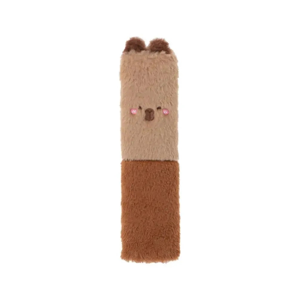 Adorable Kawaii Capybara Plush Car Seat Belt Cover - Fun Shoulder Strap Accessory!