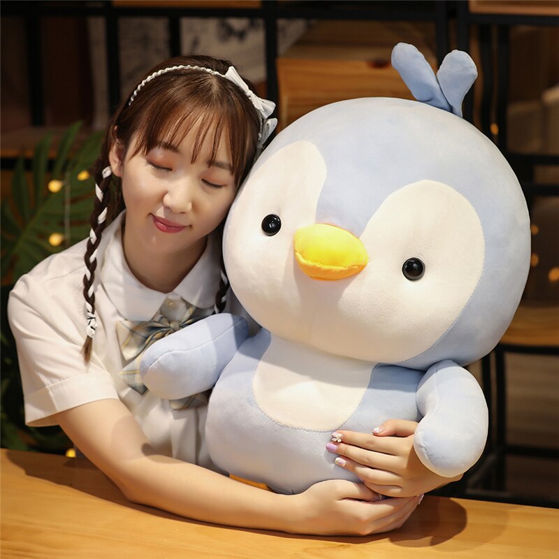 Adorable Kawaii Chibi Penguin Plushie Trio