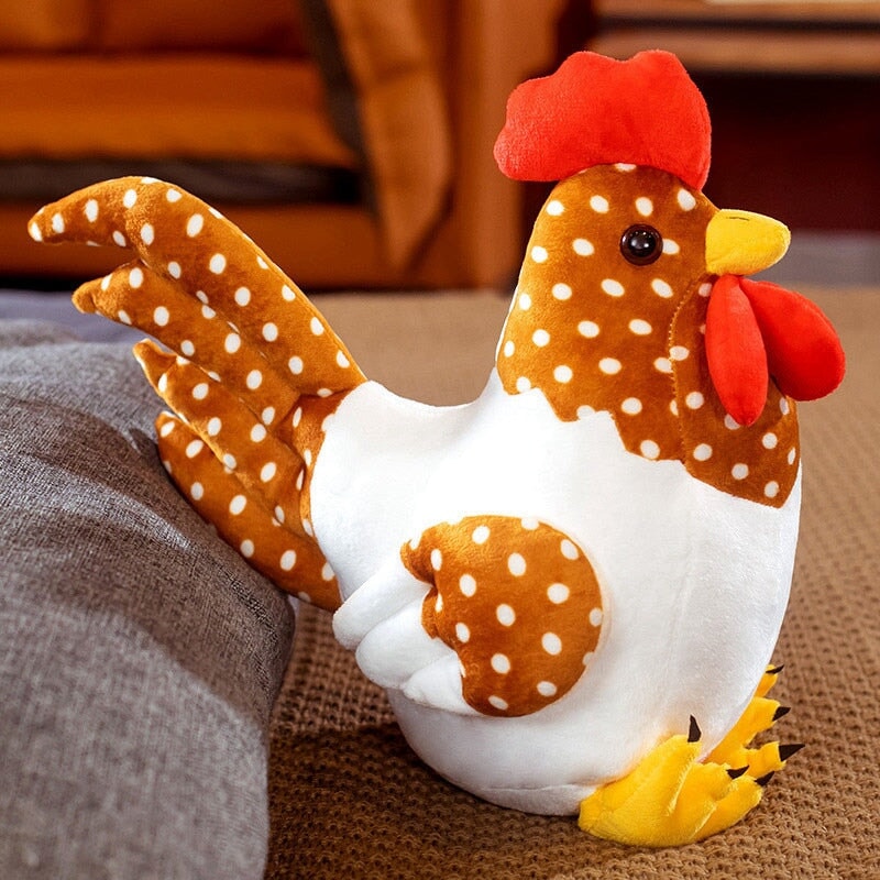 Adorable Chubby Chicken Plushie Family!