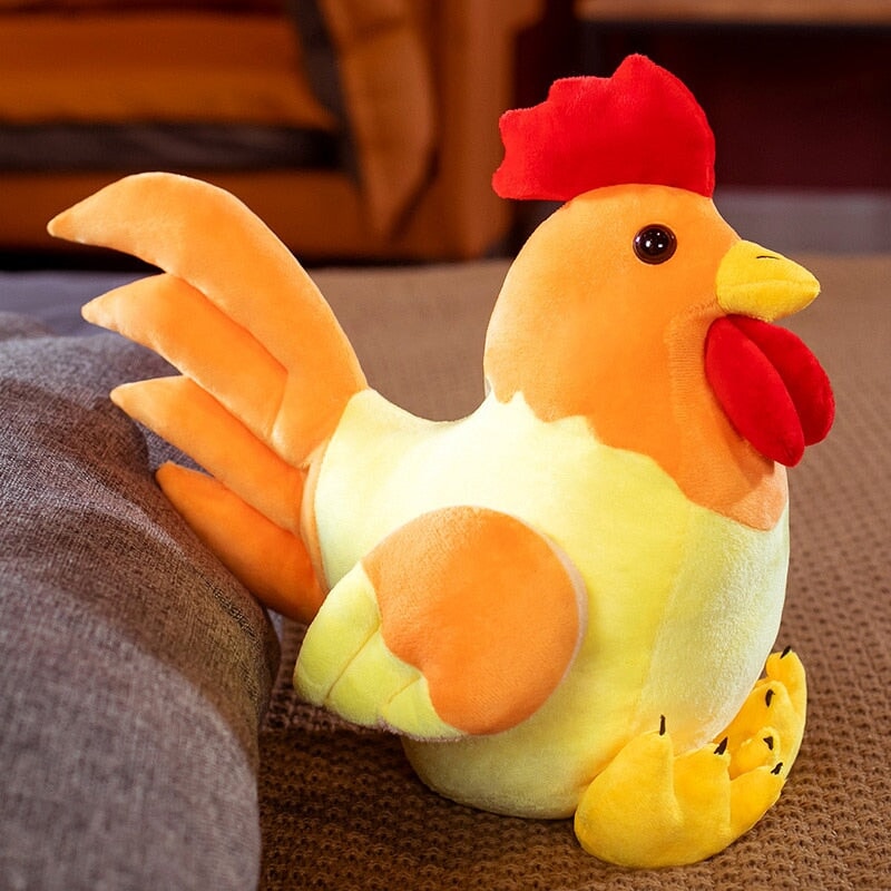 Adorable Chubby Chicken Plushie Family!