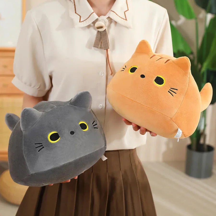 Adorable Chunky Cat Plushies Featuring Cute Kittens
