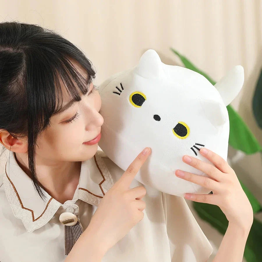 Adorable Chunky Cat Plushies Featuring Cute Kittens
