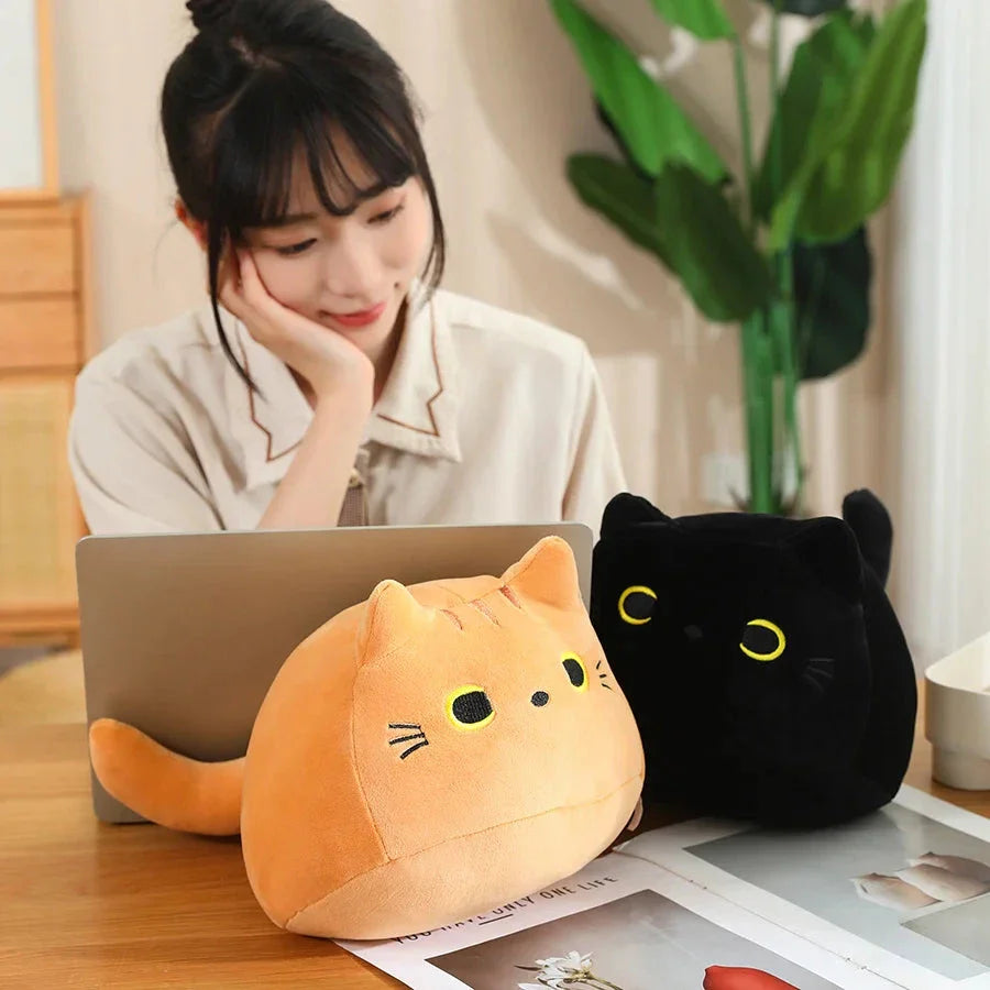 Adorable Chunky Cat Plushies Featuring Cute Kittens