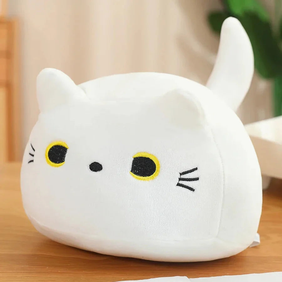 Adorable Chunky Cat Plushies Featuring Cute Kittens