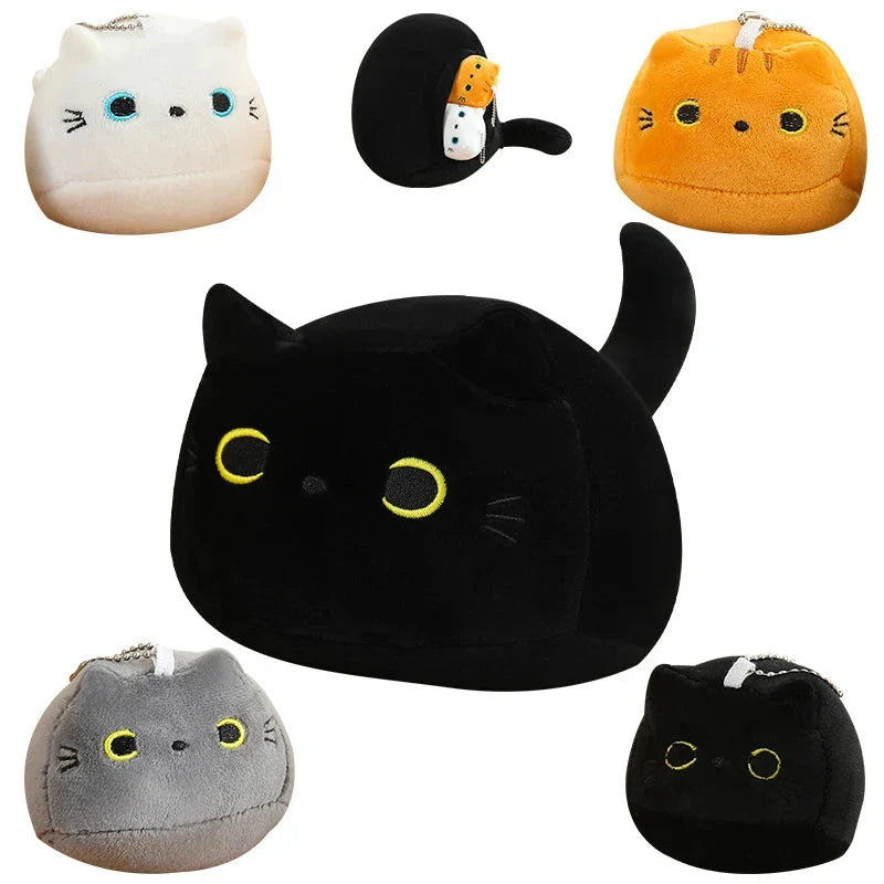 Adorable Chunky Cat Plushies Featuring Cute Kittens