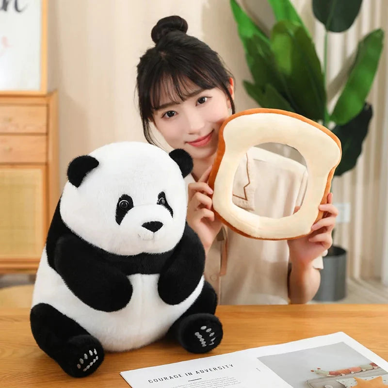 Adorable Chunky Panda Plushie Collection