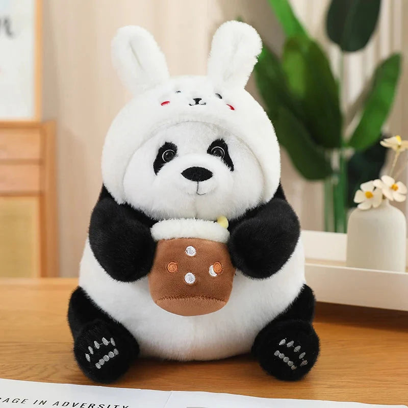 Adorable Chunky Panda Plushie Collection
