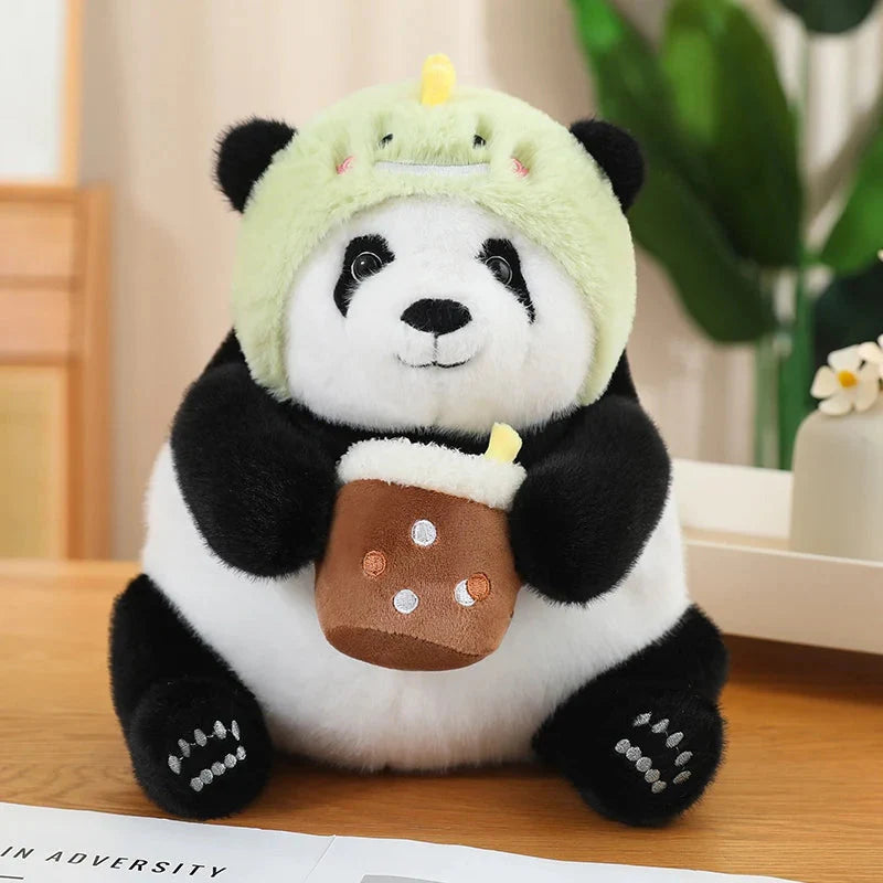 Adorable Chunky Panda Plushie Collection