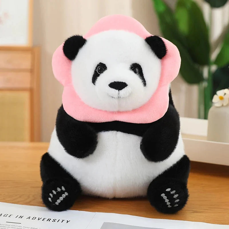 Adorable Chunky Panda Plushie Collection