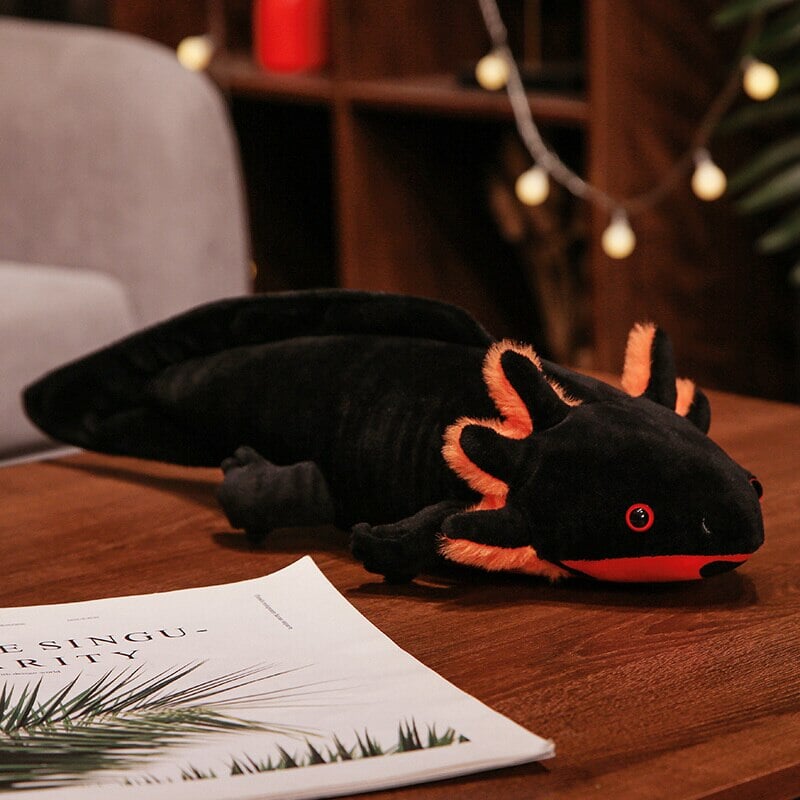 Adorable Colorful Axolotl Plushie Family - Kawaii Cuteness Overload!