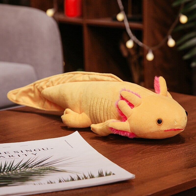 Adorable Colorful Axolotl Plushie Family - Kawaii Cuteness Overload!