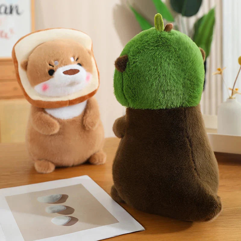 Adorable Dress-up Otter Plush Toy