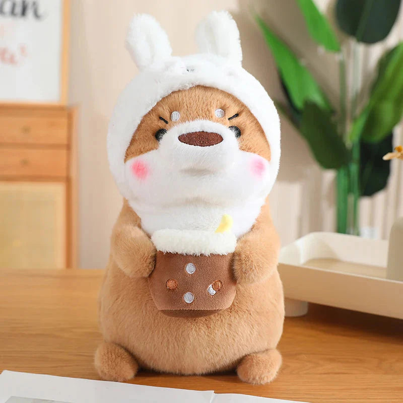 Adorable Dress-up Otter Plush Toy