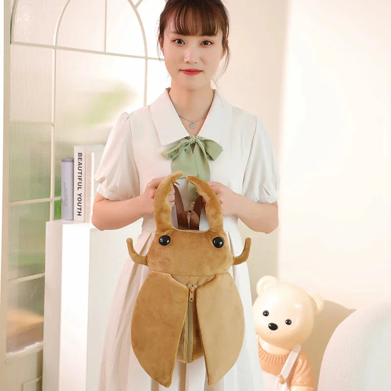 Adorable Kawaii Dung Beetle Plush Backpacks