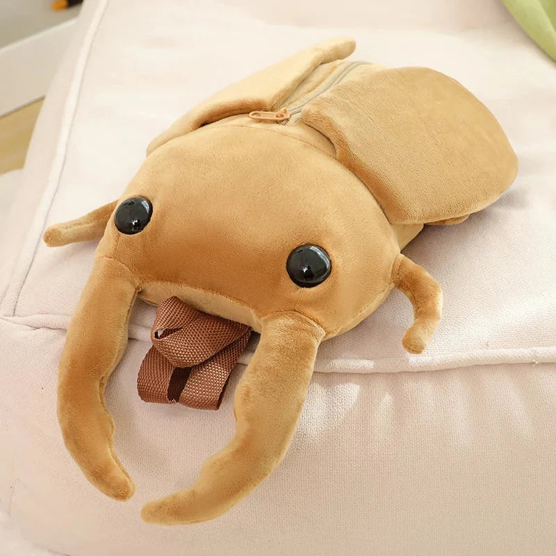 Adorable Kawaii Dung Beetle Plush Backpacks