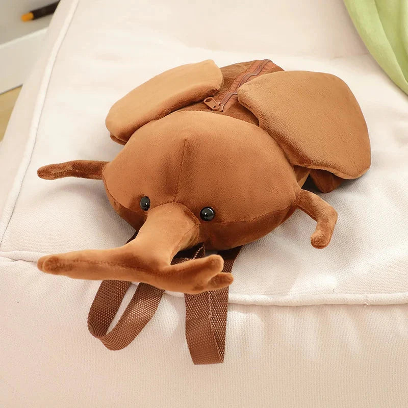 Adorable Kawaii Dung Beetle Plush Backpacks