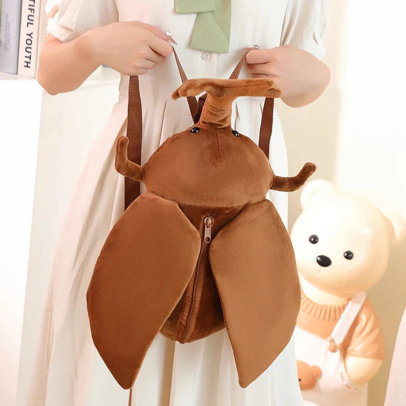 Adorable Kawaii Dung Beetle Plush Backpacks