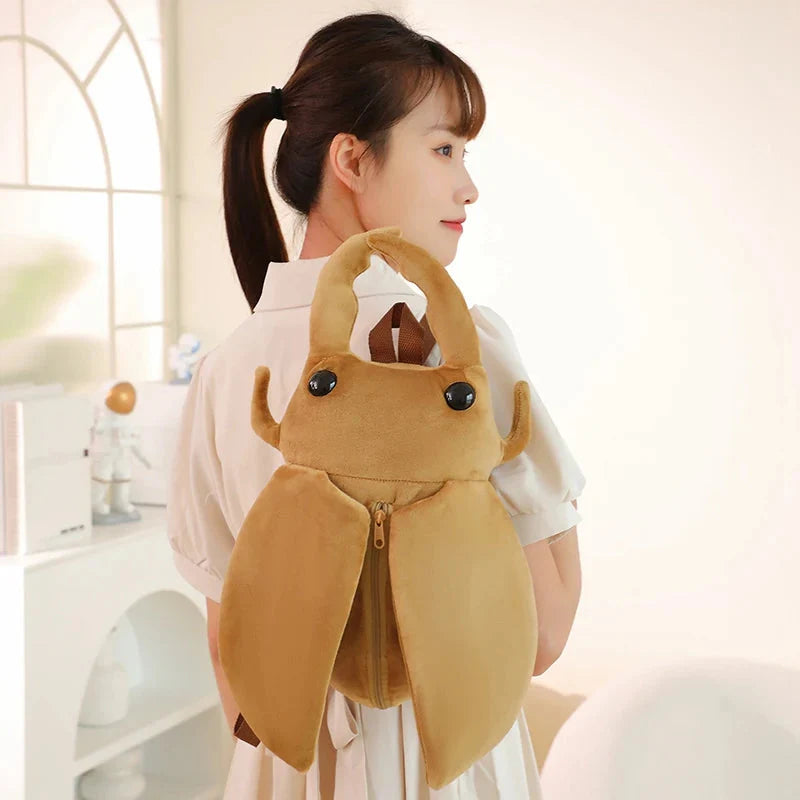 Adorable Kawaii Dung Beetle Plush Backpacks