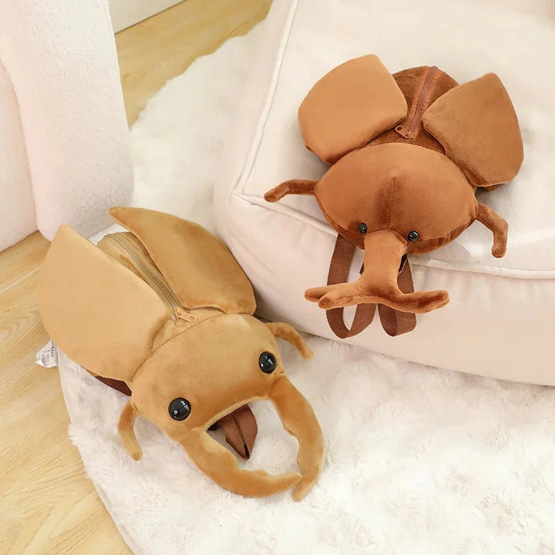 Adorable Kawaii Dung Beetle Plush Backpacks