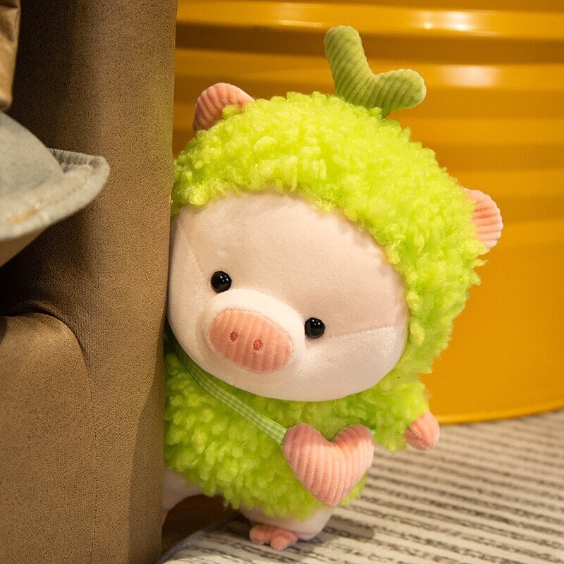 Adorable Fluffy Piggy Plushies for Kawaii Cosplay Fans