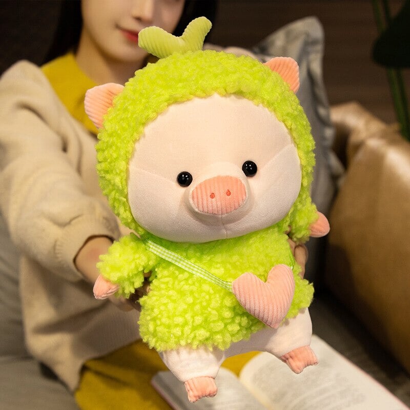 Adorable Fluffy Piggy Plushies for Kawaii Cosplay Fans