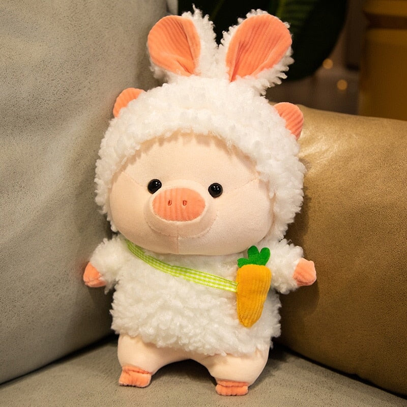 Adorable Fluffy Piggy Plushies for Kawaii Cosplay Fans