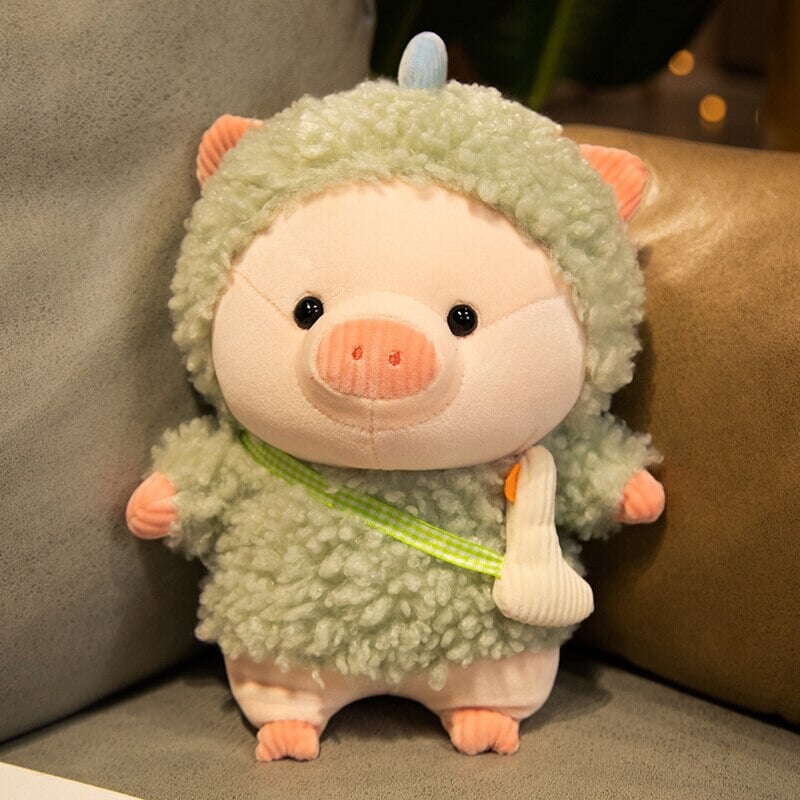 Adorable Fluffy Piggy Plushies for Kawaii Cosplay Fans
