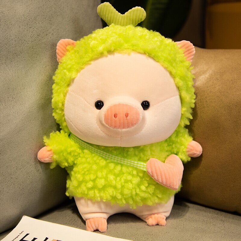 Adorable Fluffy Piggy Plushies for Kawaii Cosplay Fans