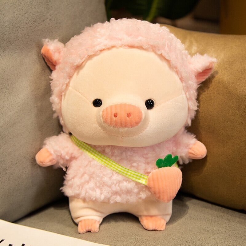 Adorable Fluffy Piggy Plushies for Kawaii Cosplay Fans