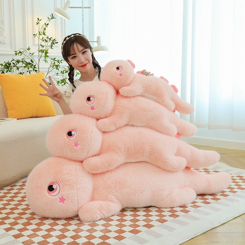 Adorable Fluffy Stegosaurus Dinosaur Plush Toys