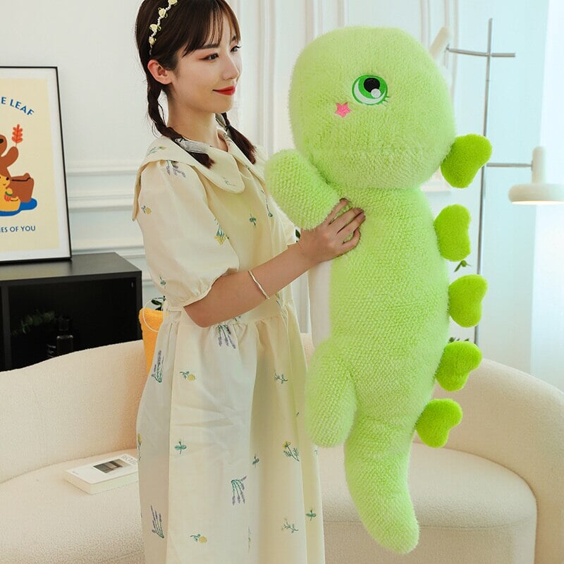 Adorable Fluffy Stegosaurus Dinosaur Plush Toys