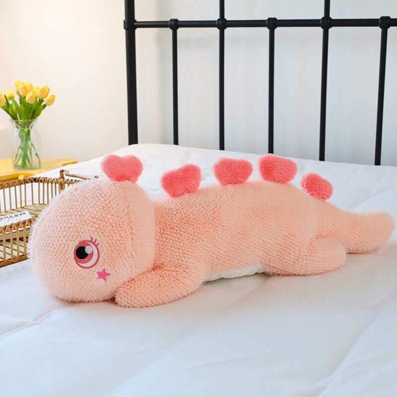 Adorable Fluffy Stegosaurus Dinosaur Plush Toys