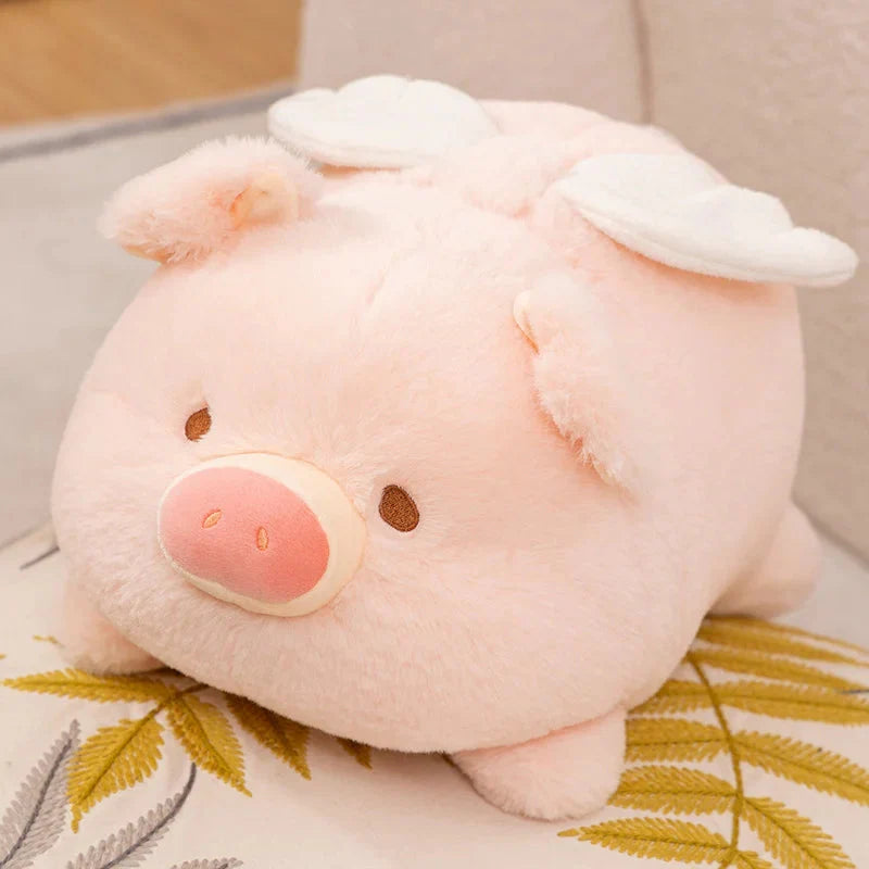 Adorable Flying Angel Pig Plush Toy